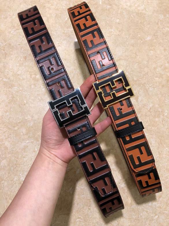 Fendi Belt 38mmX95-125cm 7D10